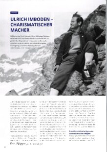 Ulrich Imboden - Charismatischer Macher