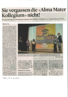 Sie vergassen die 