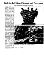 Galerie du Chêne: Clément und Perregaux