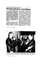 Hansjürg-Brunner-Ausstellung