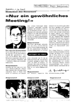 Nur ein gewöhnliches Meeting
