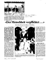 Der Menschheit verpflichtet