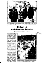 Golfer Ogi und Governor Zehnder