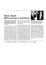 Oyé, Oyé ! Bienvenue à  Chillon !