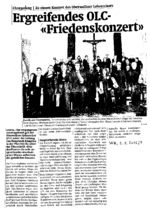 Ergreifendes OLC-