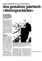 Neu gestaltete Jahrbuch-