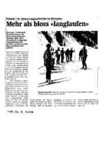 Mehr als bloss 
