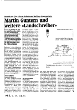 Martin Guntern und weitere 