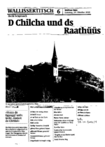D Chilcha und ds Raathüüs