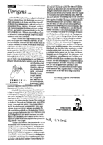 Übrigens. . .