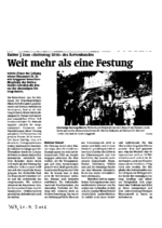 Weit mehr als eine Festung