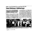 Zwei Elsässer Kulturtage