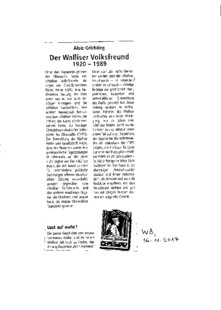 Der Walliser Volksfreund 
