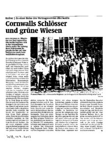 Cornwalls Schlösser und grüne Wiesen