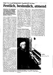 Festlich, besinnlich, atmend
