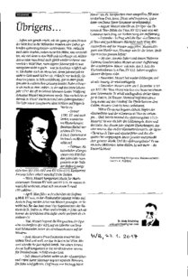 Übrigens . . .