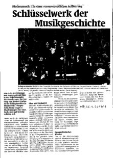 Schlüsselwerk der Musikgeschichte