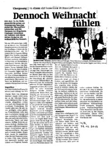 Dennoch Weihnacht fühlen