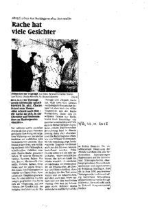 Rache hat viele Gesichter