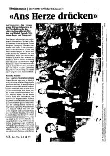 Ans Herze drücken