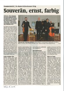 Souverän,ernst, farbig