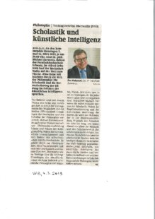 Scholastik und künstliche Intelligenz