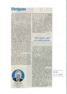 Übrigens . . .