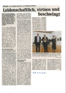 Leidenschaftlich, virtuos und beschwingt