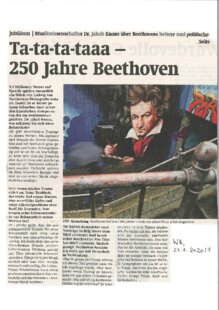 Ta-ta-ta-taaa- 250 Jahre Beethoven