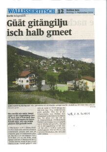 Güät gitängilju isch halb gmeet