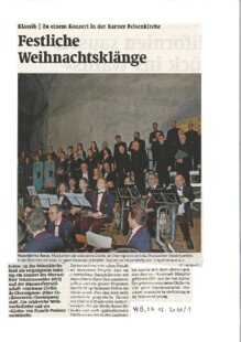 Festliche Weihnachtsklänge