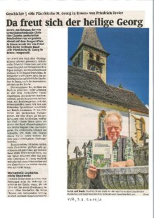 Da freut sich der heilige Georg