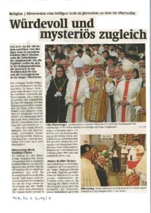 Würdevoll und mysteriös zugleich