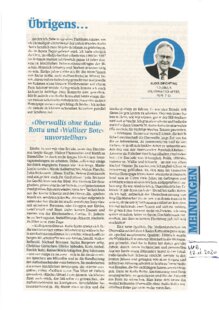 ÜBRIGENS: Oberwallis ohne Radio Rottu und Walliser Bote unvorstellbar